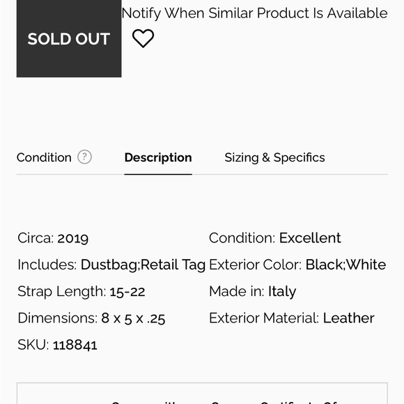 AUTHENTIC BALENCIAGA belt bag - Picture 6 of 6